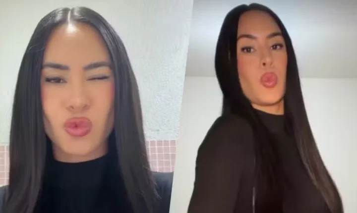 Isabelle Nogueira chama atenção ao apostar em vestido preto para encontro
