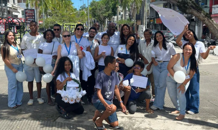 Janeiro Branco no CAPS AD Xerém: Ação reforça a importância da saúde mental coletiva