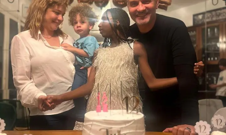 Leandra Leal celebra os 12 anos da filha mais velha junto com o ex-marido
