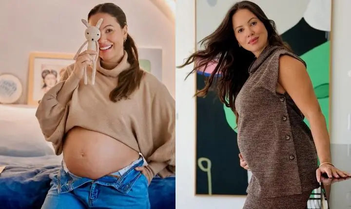A ex-BBB Juliana Goes relata os desafios de sua quarta gravidez aos 40 anos