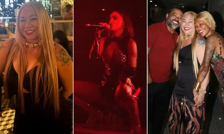 Mãe de Gabigol celebra 51 anos em boate com dançarinas sensuais em Barcelona