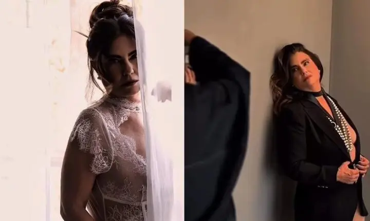 Mayara Magri divulga bastidores de novo ensaio sensual aos 64 anos