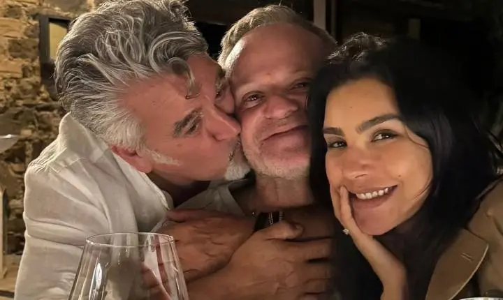 Cíntia Chagas e Rubinho Barrichello assumem romance durante viagem romântica pela Itália