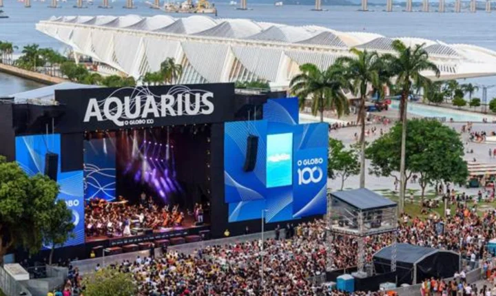 Projeto Aquarius reúne Emicida, Leci Brandão e Orquestra Sinfônica Brasileira para concerto gratuito na Praça Mauá