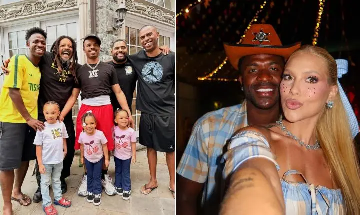 Vini Jr. e Virginia Fonseca encerram férias na Jamaica com família de Bob Marley