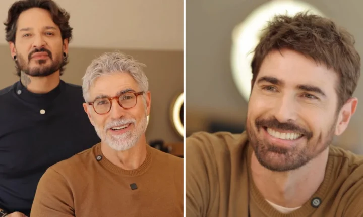 Reynaldo Gianecchini surpreende ao mudar o visual e abandonar os fios grisalhos