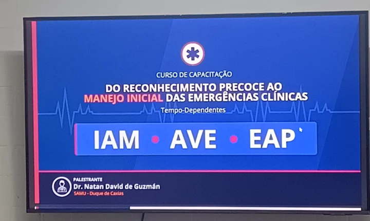 SAMU 192 Duque de Caxias: Capacitação foca em socorro rápido para salvar vidas