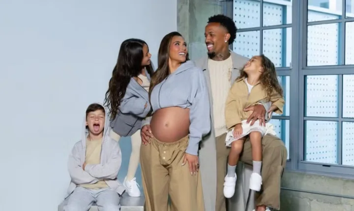 Tainá e Éder Militão celebram gravidez e exibem barriga em ensaio fotográfico