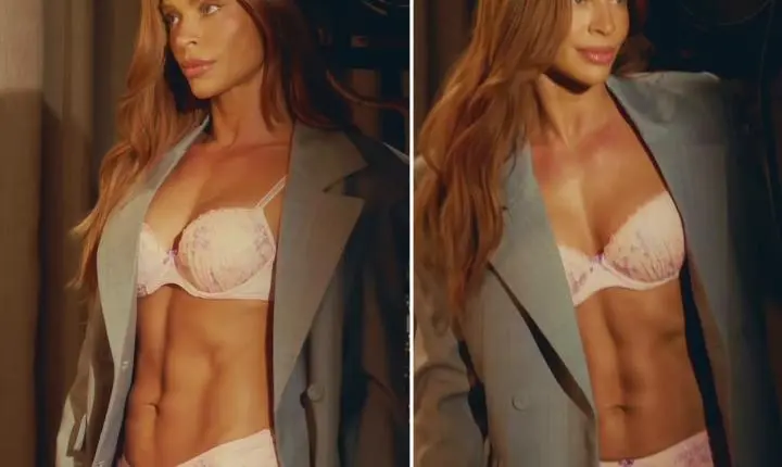 Grazi Massafera exibe abdômen trincadíssimo em campanha de lingerie