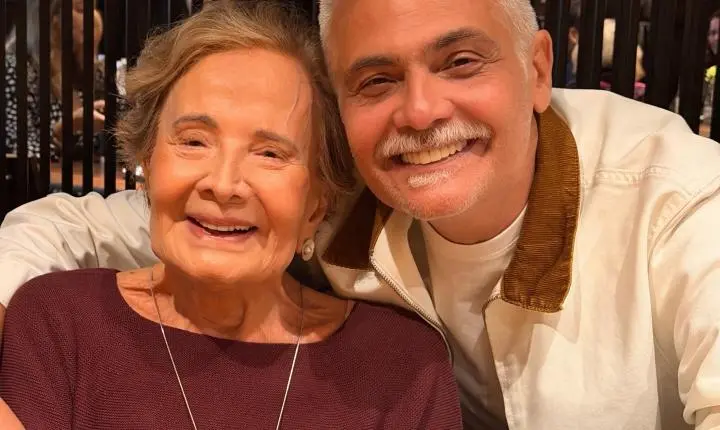 Glória Menezes teve sua última aparição pública no Dia das Mães com o filho