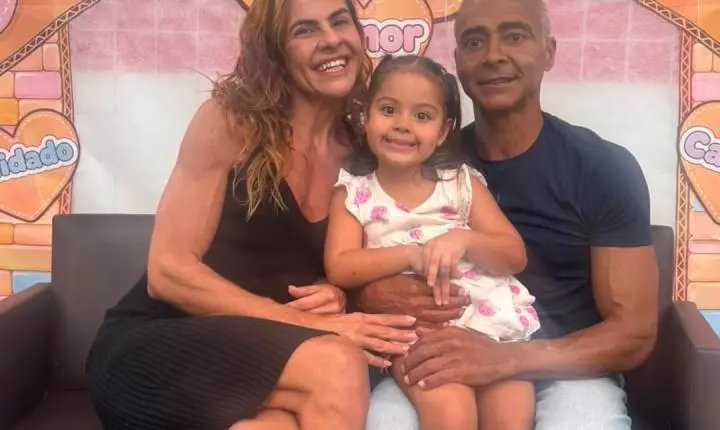 Romário avô: ex-jogador celebra Dia dos Avós em festa na creche da neta